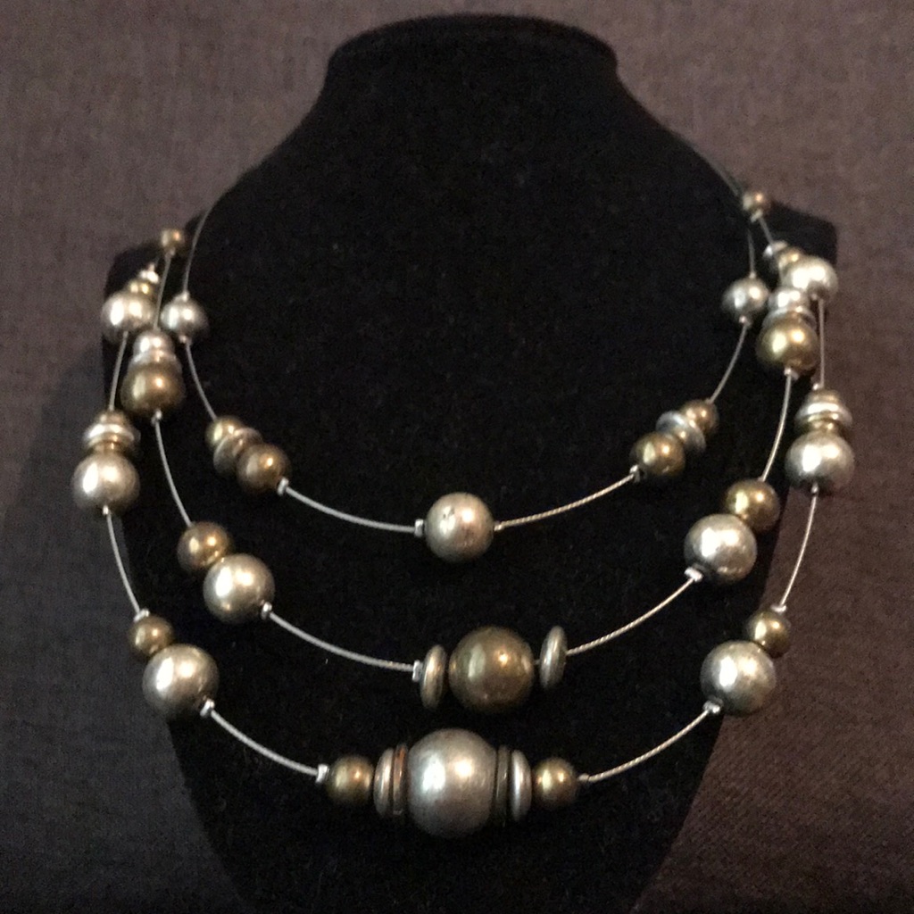 Ruby Rd Memory Wire Necklace